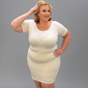 NEW NWOT Halftee One Piece Basic Sliptee Sz 2XL